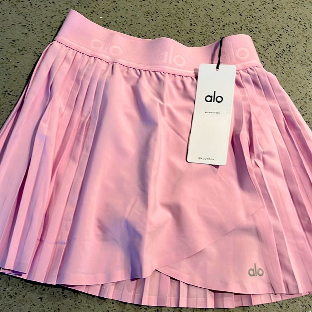 Alo Aces Tennis Skirt xxs pink